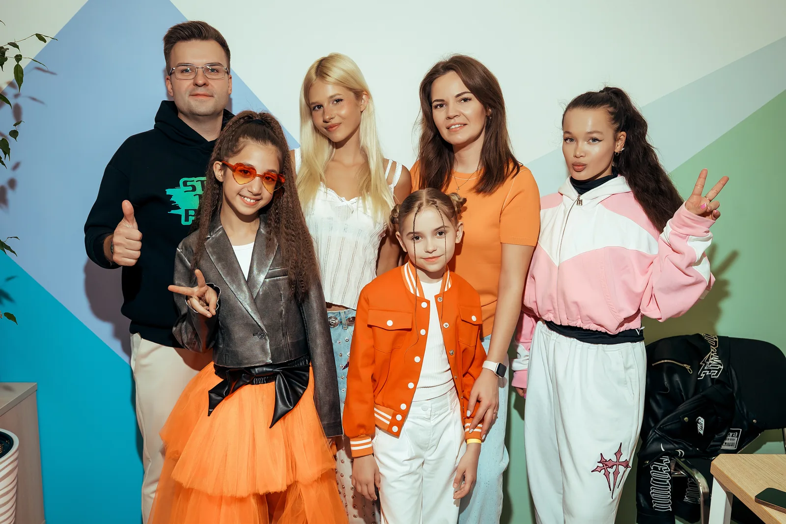 Участники Stars Time Party за кулисами